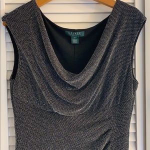 Sparkly Ralph Lauren dress. Size 8 Knee length.